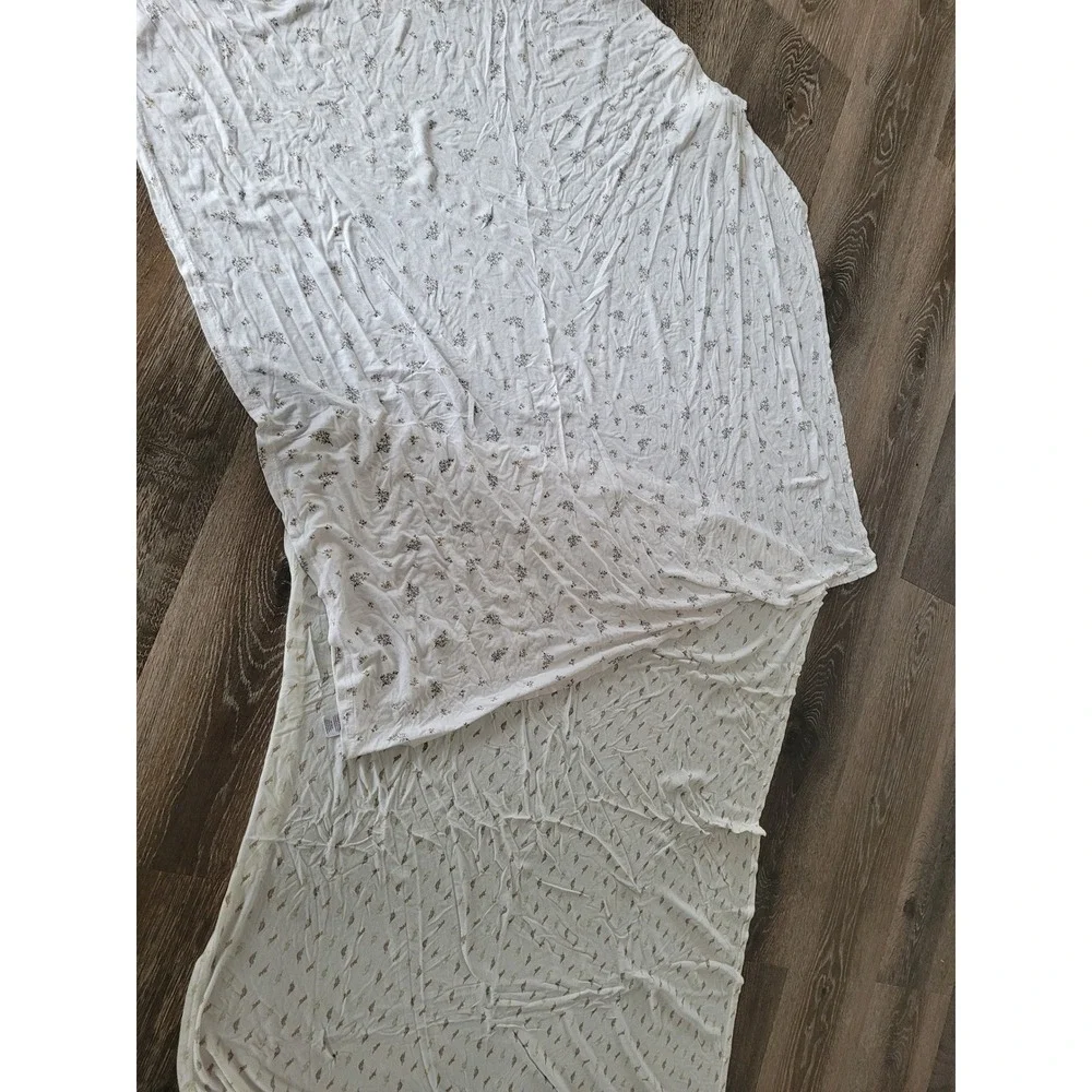 Milkberry Bamboo Rayon Swaddle Blanket Set Floral Dinosaur 36x40 x2 #7